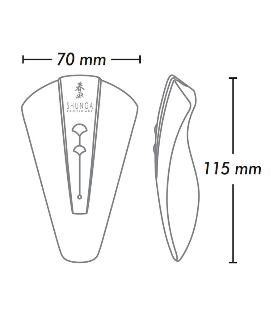 SHUNGA - OBI INTIMMASSAGER SCHWARZ