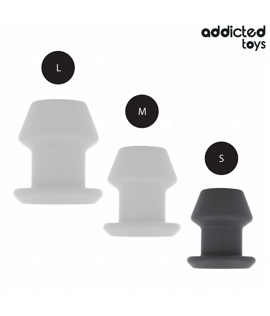 ADDICTED TOYS - EXTREME HOLLOW ANAL PLUG TAGLIA S 7,5 CM