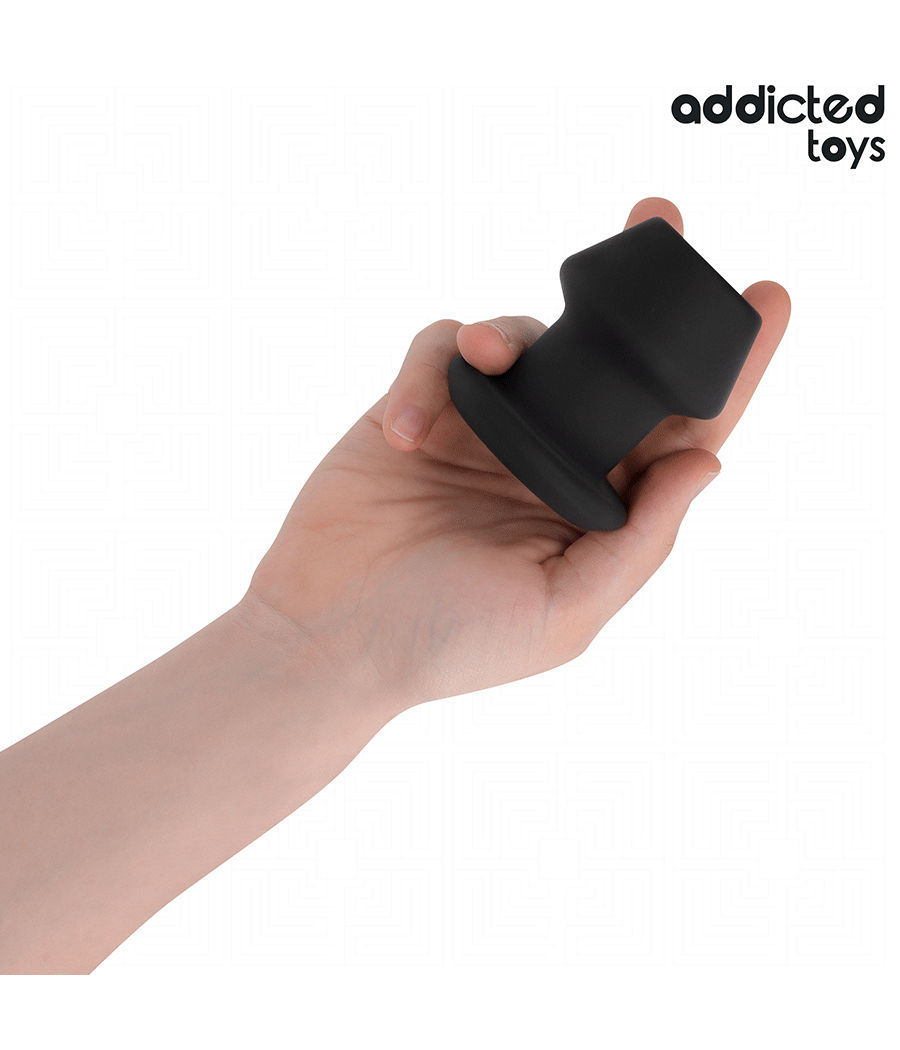 ADDICTED TOYS - PLUG ANAL HUECO EXTREM SILICONA TALLA S 7,5 CM
