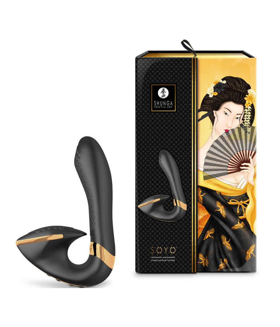 SHUNGA - SOYO MASAJEADOR INTIMO NEGRO