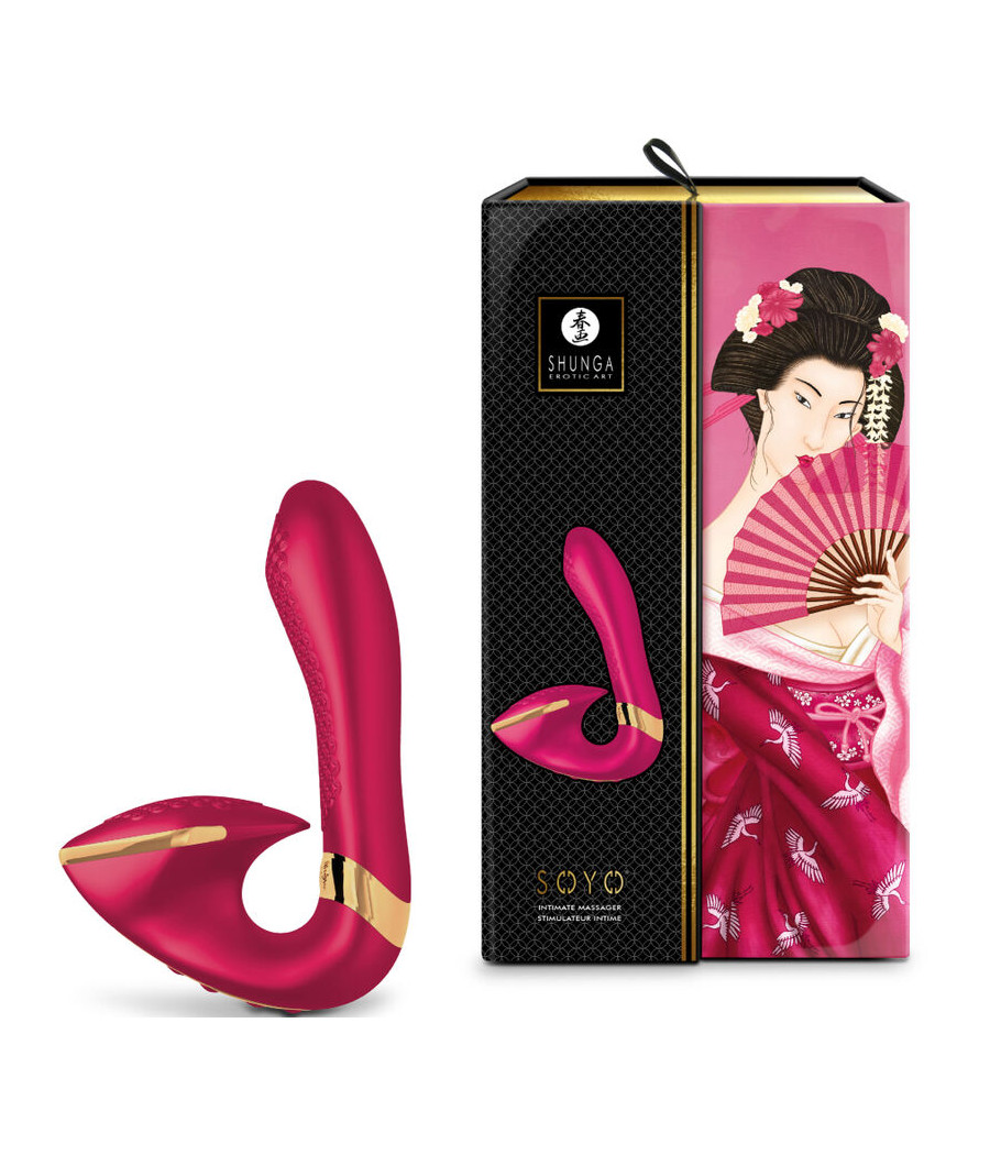 SHUNGA - SOYO INTIMATE MASSAGER FUCHSIA