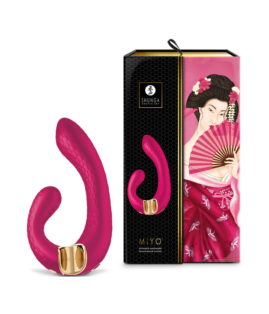 SHUNGA - MIYO MASSAGER ÍNTIMO FÚCSIA