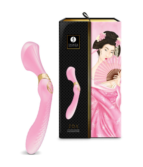 SHUNGA - MASSAGGIATORE INTIMO ZOA ROSA