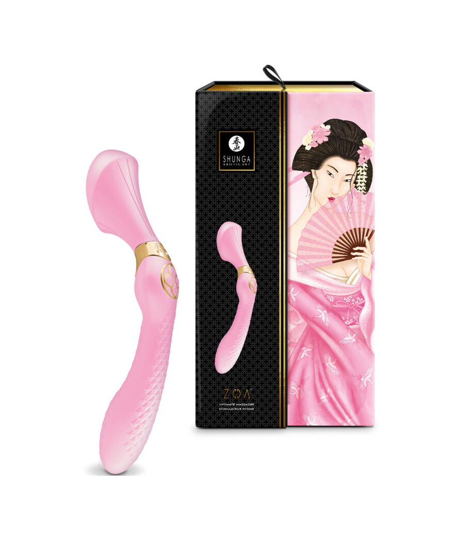 SHUNGA - MASSAGGIATORE INTIMO ZOA ROSA