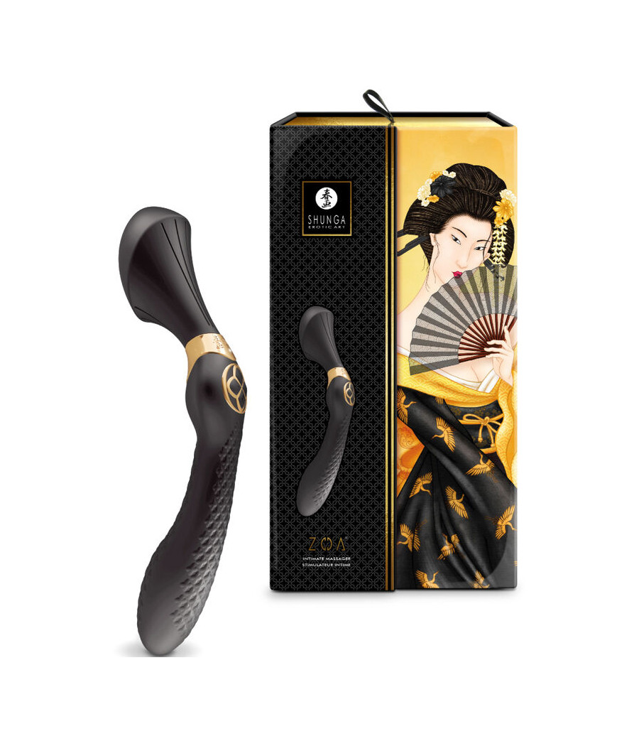 SHUNGA - ZOA MASAJEADOR ÍNTIMO NEGRO