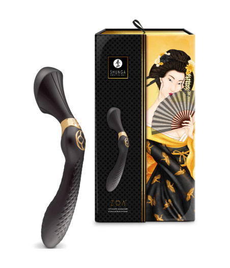 SHUNGA - MASSAJADOR ÍNTIMO ZOA PRETO