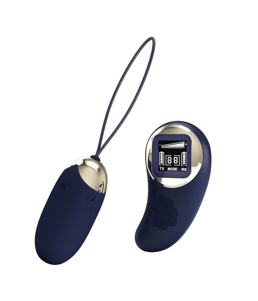 PRETTY LOVE - MINA HUEVO VIBRADOR CONTROL REMOTO AZUL