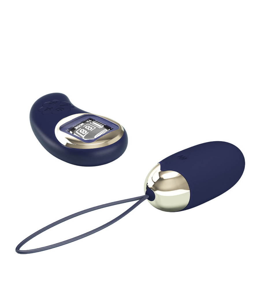 PRETTY LOVE - TELECOMANDO UOVO VIBRANTE MINA BLU