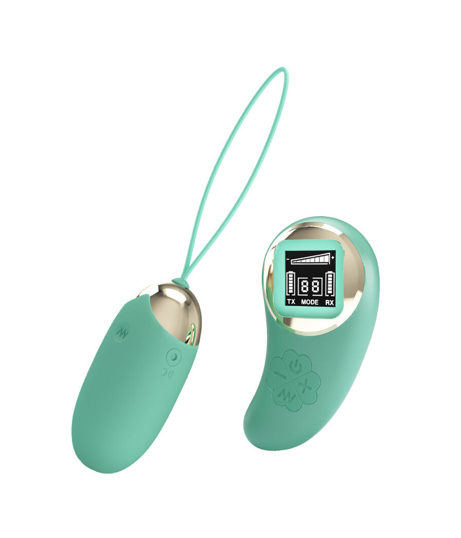 PRETTY LOVE - MINA DE OVOS VIBRANTES DE CONTROLE REMOTO VERDE