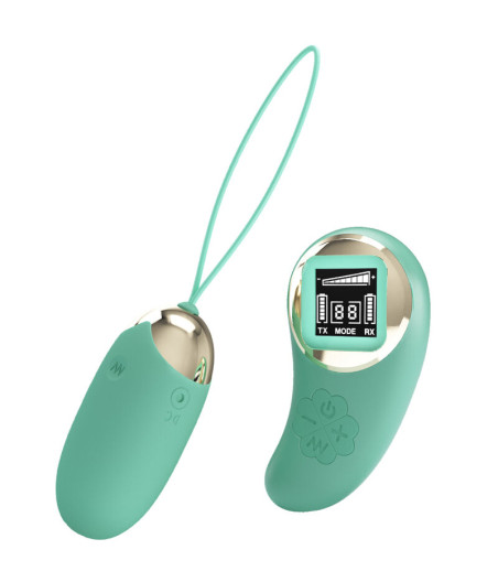 PRETTY LOVE - MINA HUEVO VIBRADOR CONTROL REMOTO VERDE