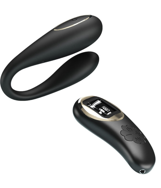 PRETTY LOVE - NATHAN DOUBLE PLEASURE VIBRATOR MIT FERNBEDIENUNG