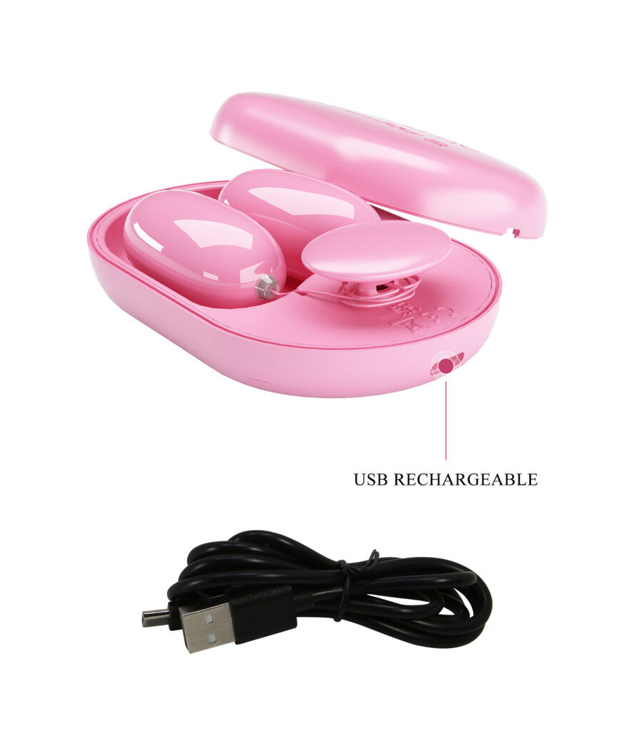 PRETTY LOVE - FUN BOX ROSA VIBRIERENDE KUGEL