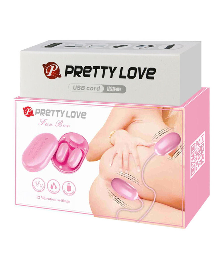 PRETTY LOVE - FUN BOX ROSA VIBRIERENDE KUGEL