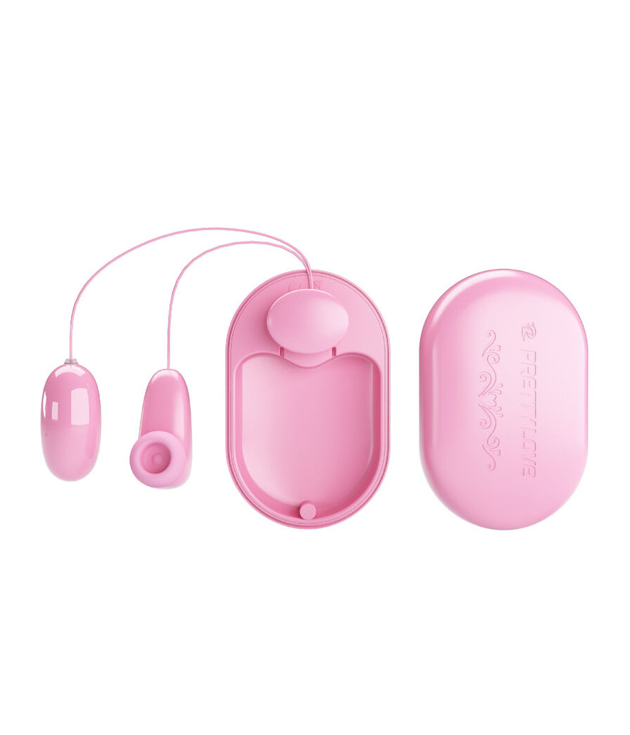 PRETTY LOVE - PROIETTILE VIBRANTE MAGIC BOX E STIMOLATORE ROSA
