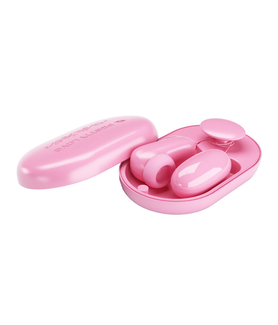 PRETTY LOVE - MAGIC BOX BALLE VIBRANTE & STIMULATEUR ROSE