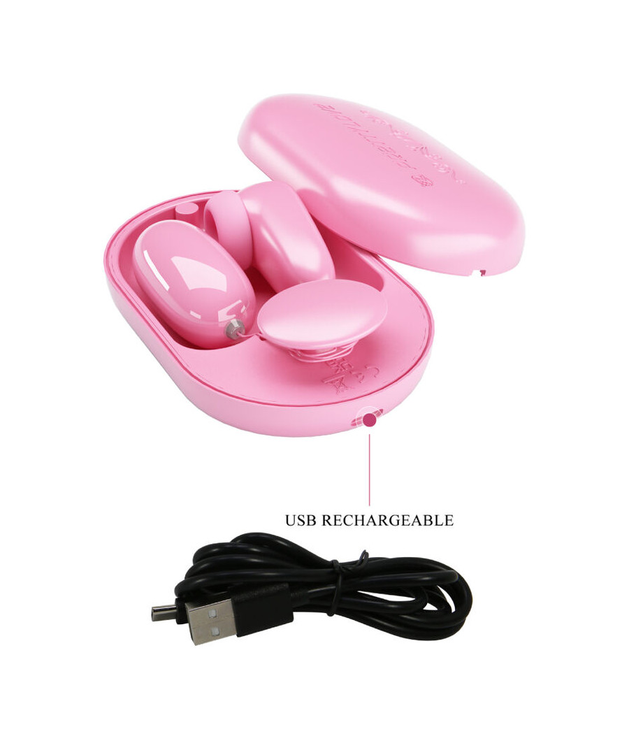 PRETTY LOVE - BALA VIBRANTE CAIXA MÁGICA E ESTIMULADOR ROSA