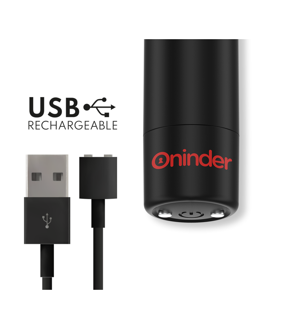 ONINDER - BERLIN BALA VIBRADORA NEGRO - APP GRATUITA