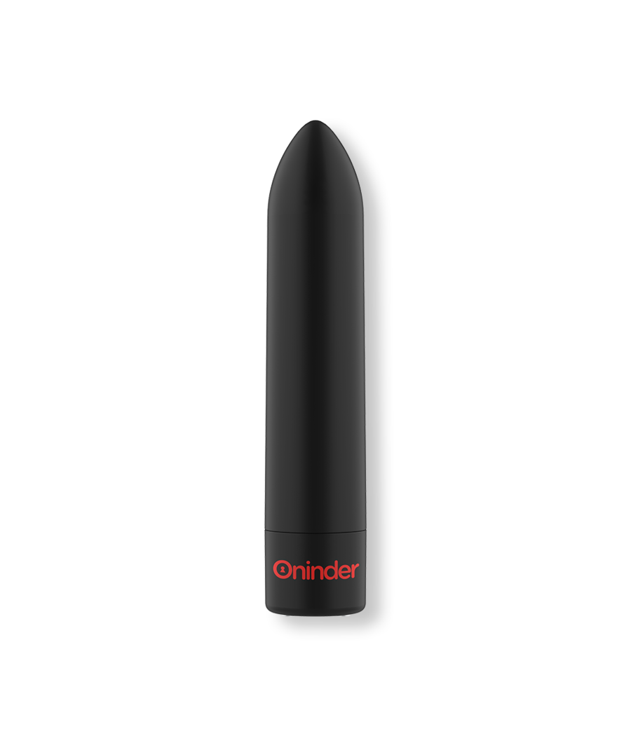 ONINDER - BERLIN BULLET VIBRADOR PRETO 9 MODOS 8,5 X 2 CM - APLICATIVO GRATUITO