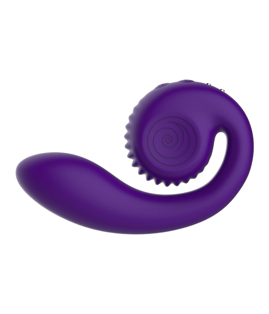 SNAIL VIBE - STIMULATEUR DOUBLE GIZI VIOLET