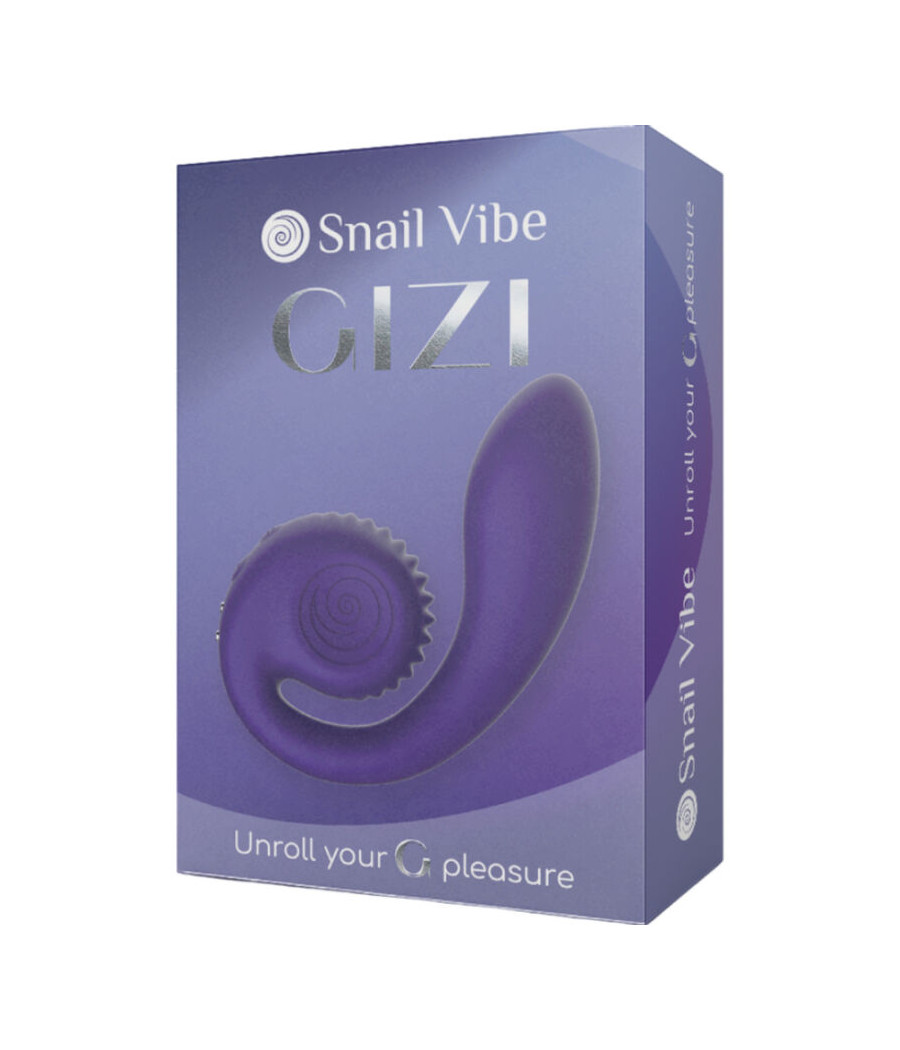SNAIL VIBE - GIZI ESTIMULADOR DUAL VIOLETA