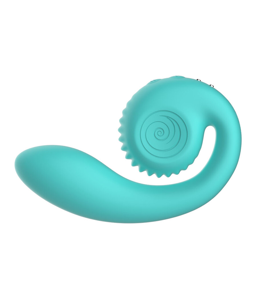 SNAIL VIBE - GIZI ESTIMULADOR DUAL TURQUESA