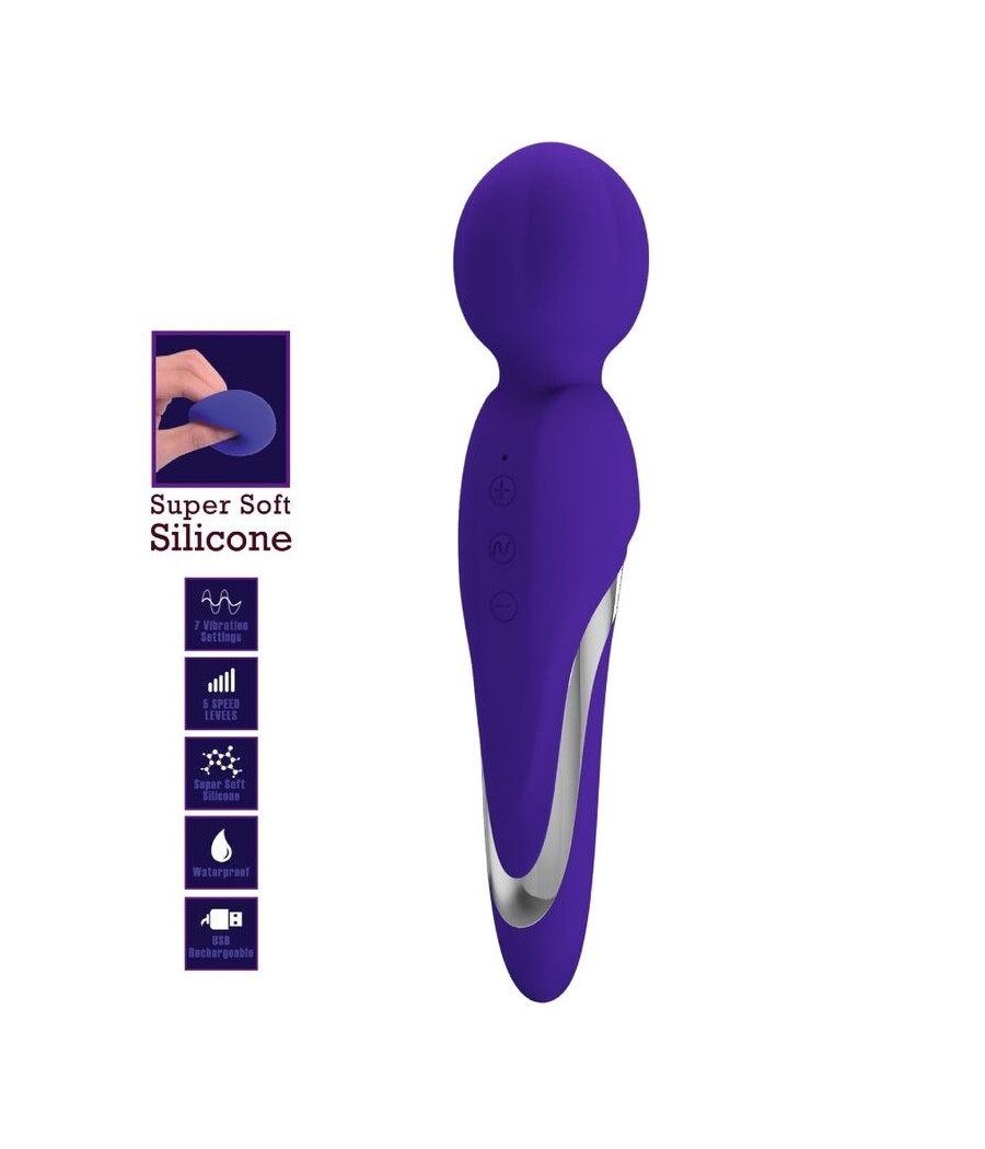 PRETTY LOVE - WALTER VIBRATOR WAND PURPLE