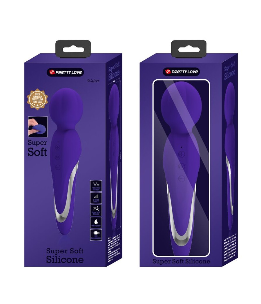 PRETTY LOVE - WALTER VIBRATOR WAND PURPLE