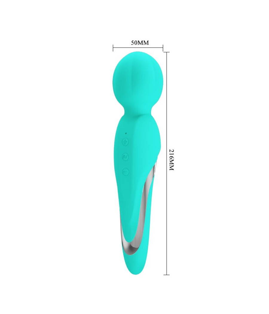 PRETTY LOVE - WALTER VIBRATEUR WAND AQUA VERT