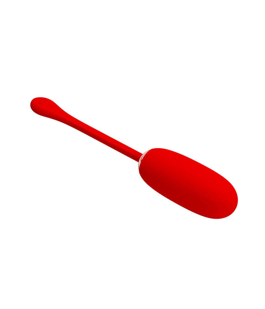 PRETTY LOVE - OEUF VIBRANT JULIUS IMPERMÉABLE-RECHARGEABLE ROUGE