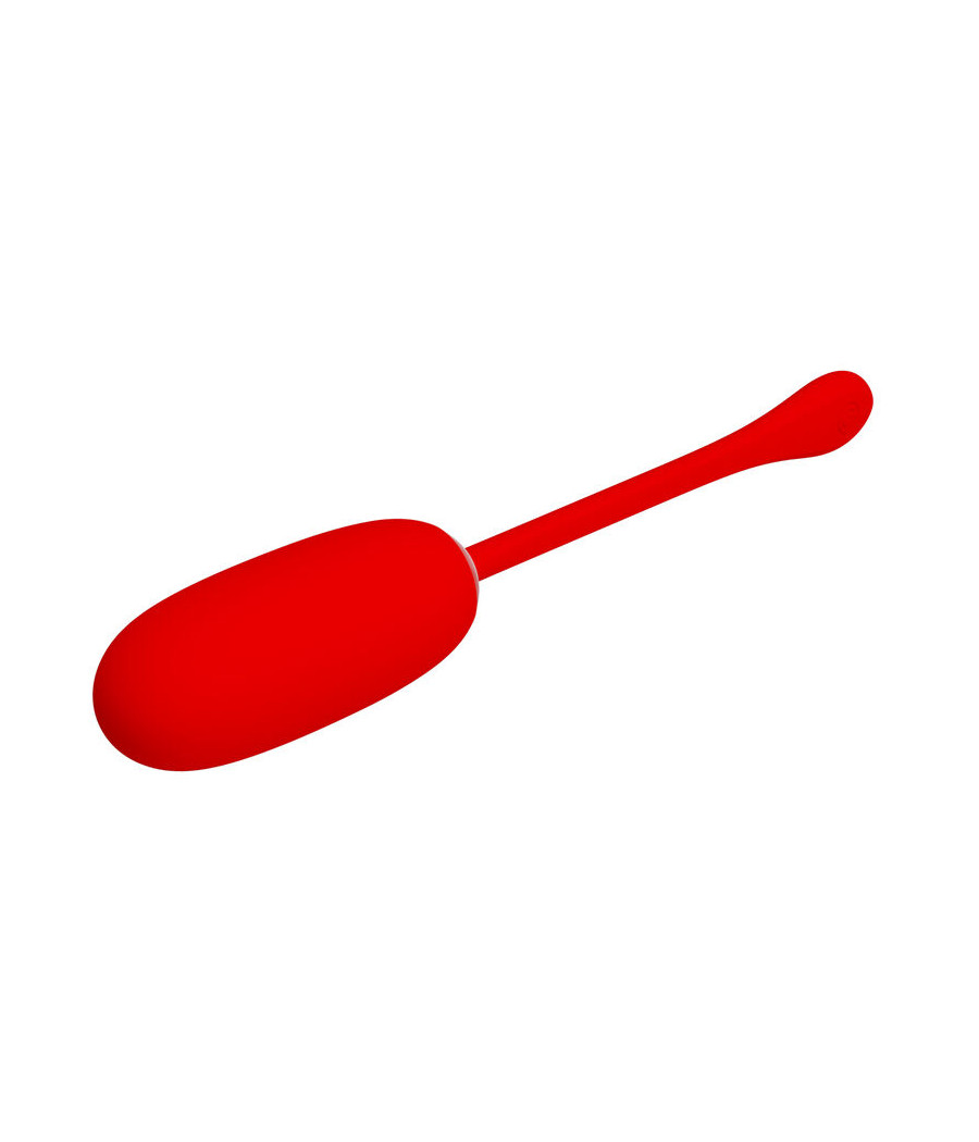 PRETTY LOVE - OEUF VIBRANT JULIUS IMPERMÉABLE-RECHARGEABLE ROUGE