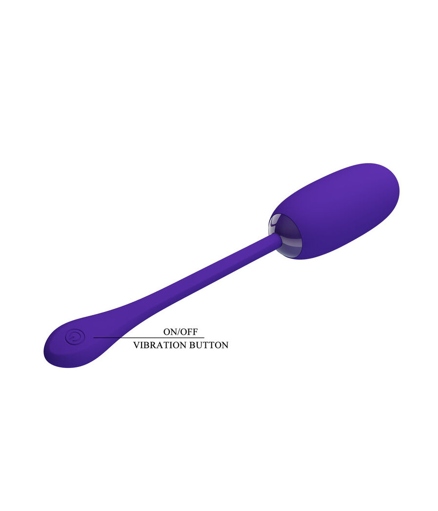 PRETTY LOVE - OEUF VIBRANT JULIUS IMPERMÉABLE-RECHARGEABLE VIOLET