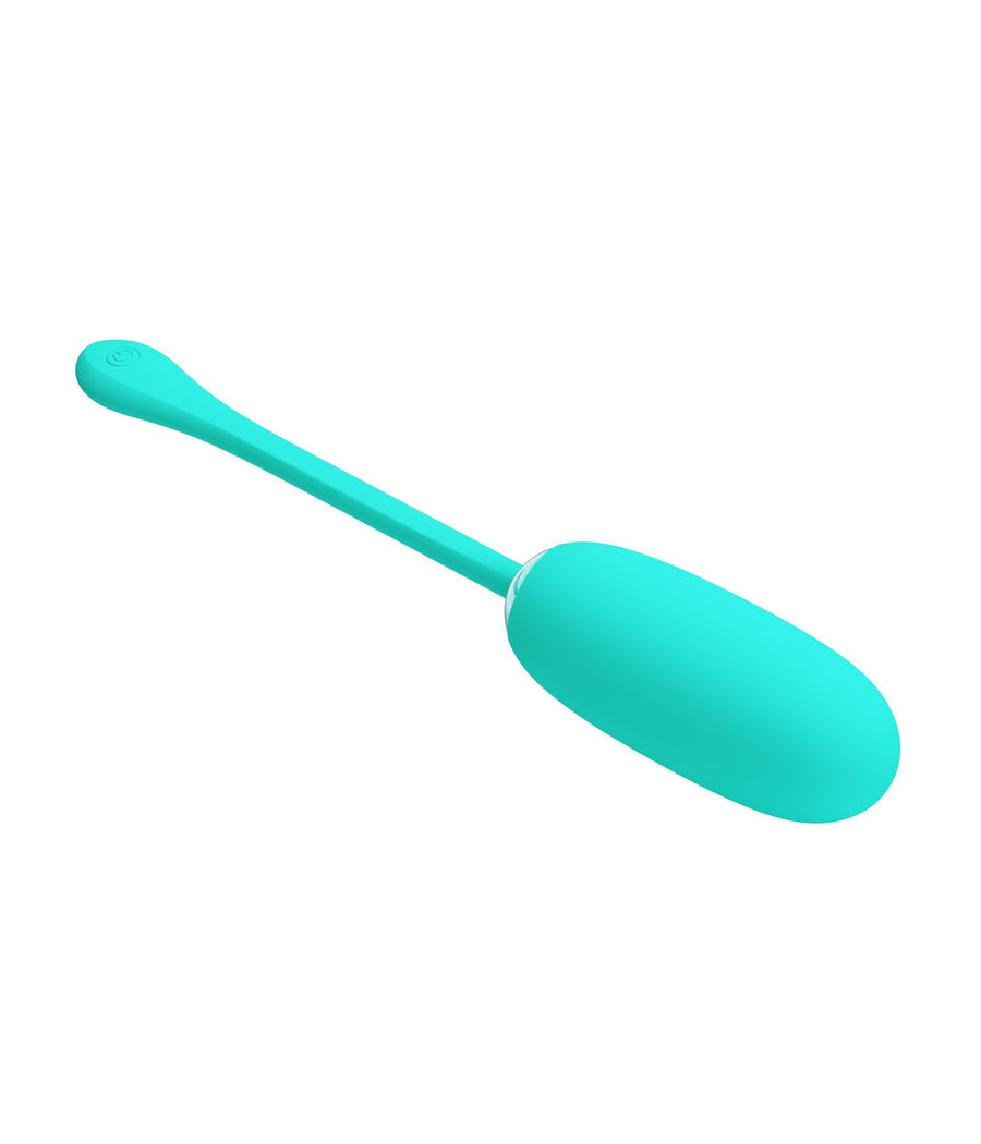 PRETTY LOVE - JULIUS OEUF VIBRANT IMPERMÉABLE-RECHARGEABLE AQUA VERT