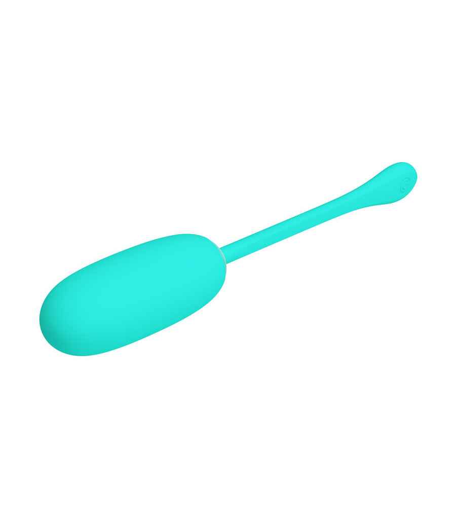 PRETTY LOVE - JULIUS OEUF VIBRANT IMPERMÉABLE-RECHARGEABLE AQUA VERT