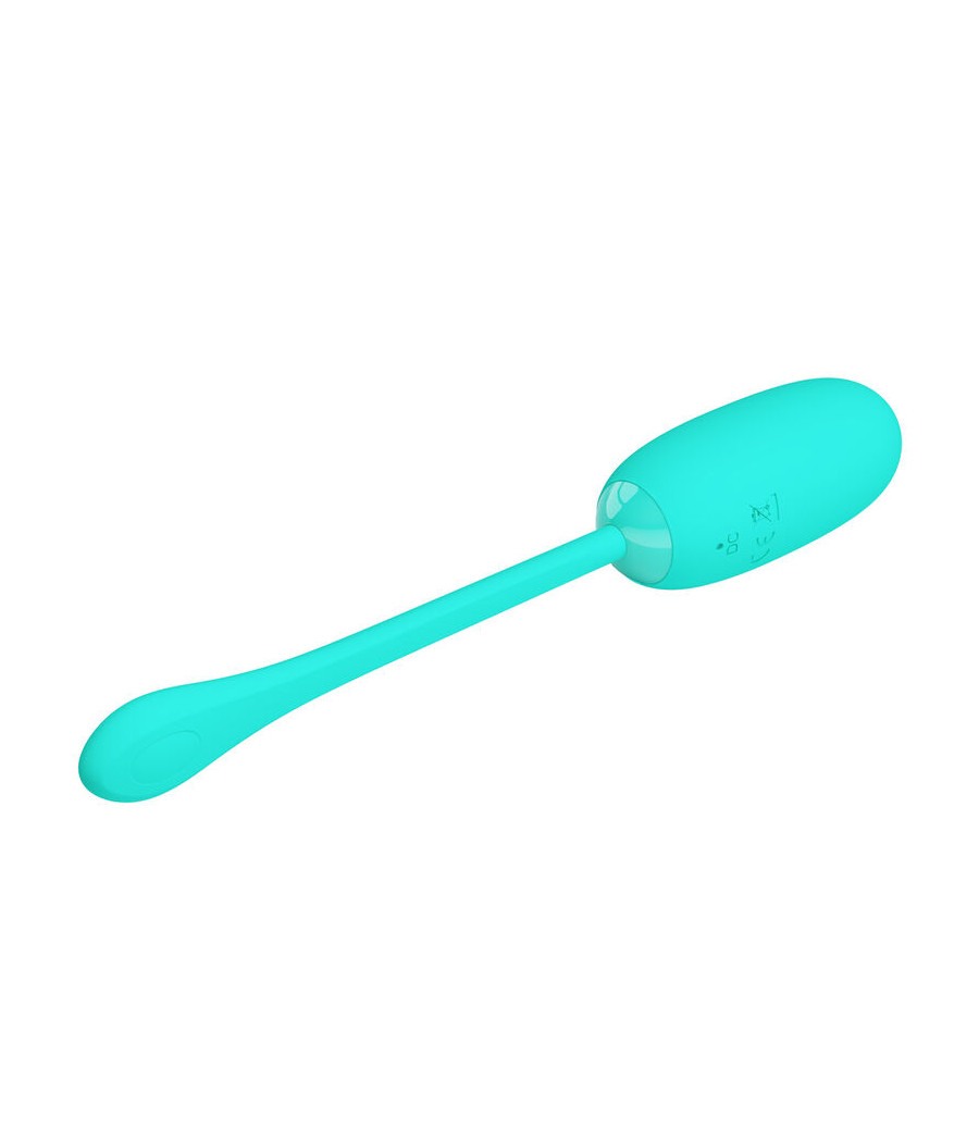 PRETTY LOVE - JULIUS OEUF VIBRANT IMPERMÉABLE-RECHARGEABLE AQUA VERT