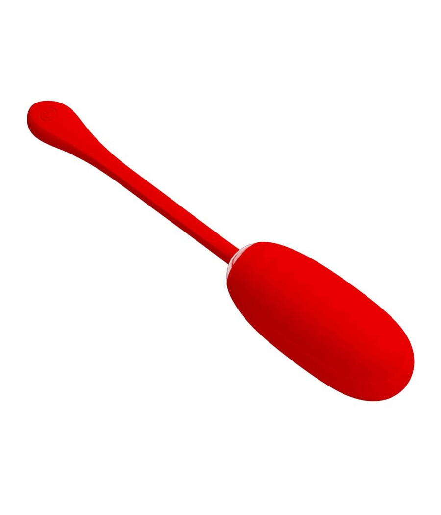 PRETTY LOVE - KIRK RECHARGEABLE VIBRATING EGG RED