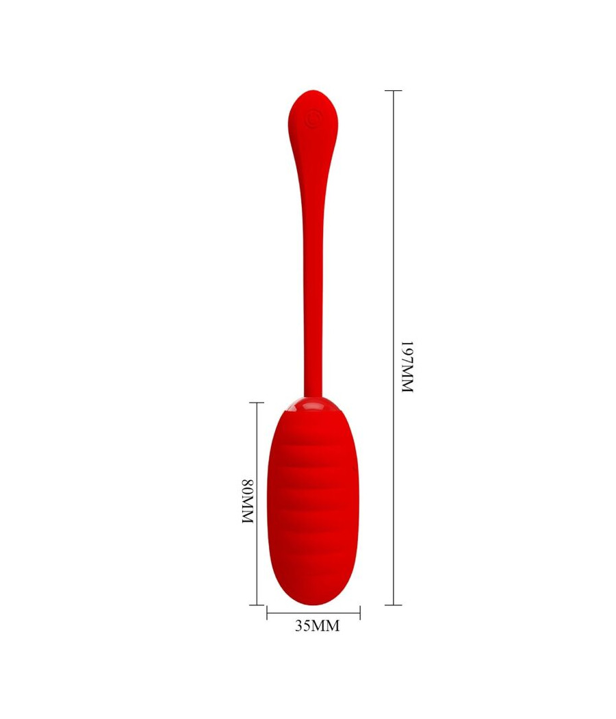 PRETTY LOVE - OEUF VIBRANT RECHARGEABLE KIRK ROUGE