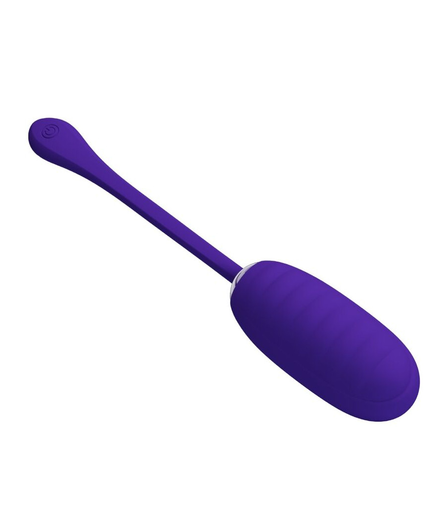 PRETTY LOVE - KIRK RECHARGEABLE VIBRATING EGG PURPLE