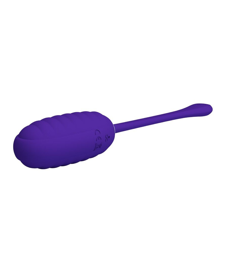 PRETTY LOVE - KIRK RECHARGEABLE VIBRATING EGG PURPLE