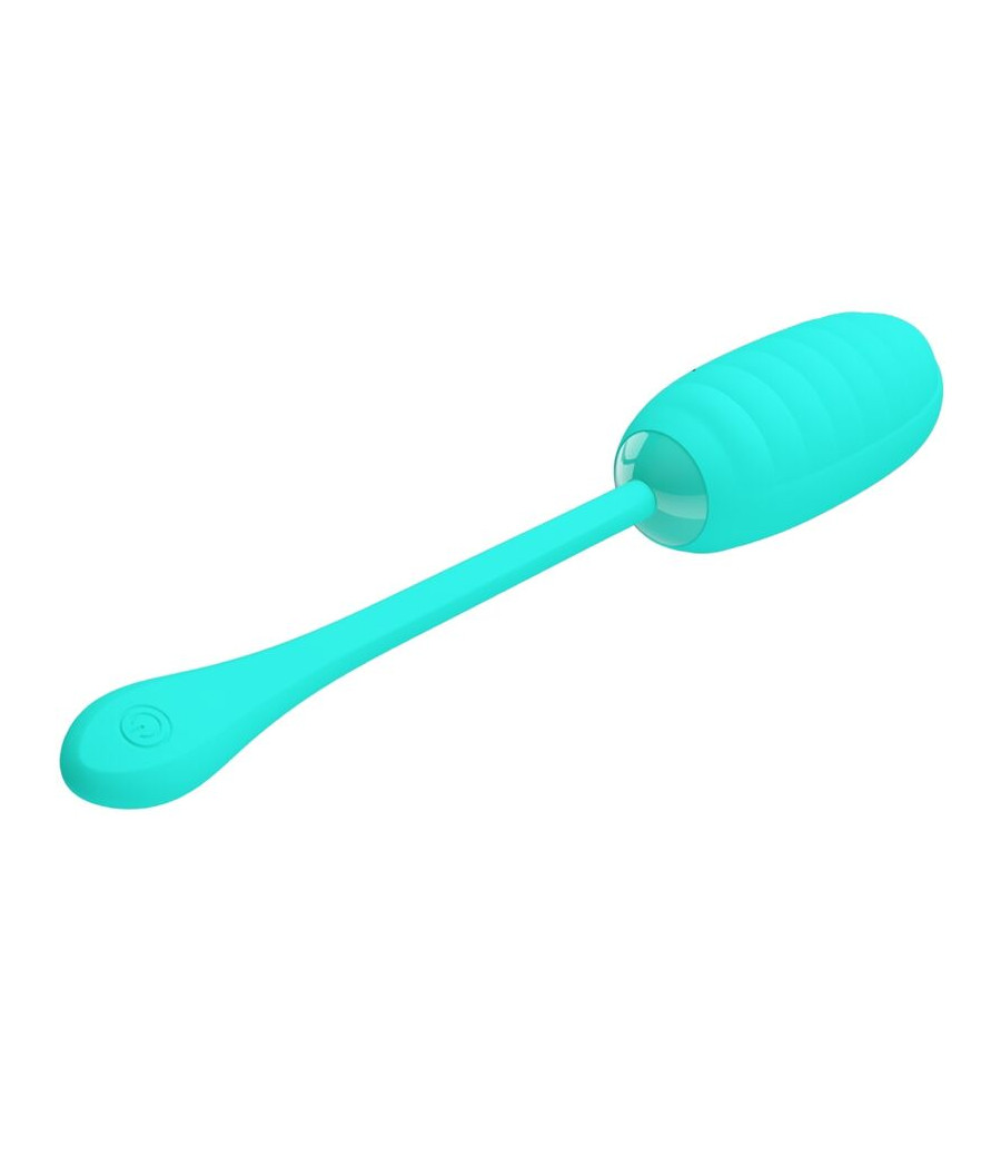 PRETTY LOVE - KIRK HUEVO VIBRADOR RECARGABLE VERDE AGUA