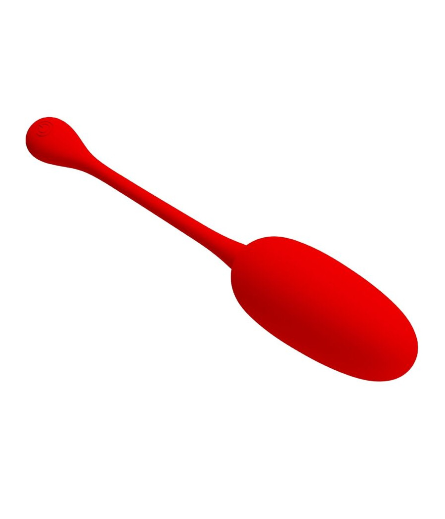 PRETTY LOVE - KNUCKER RED RECHARGEABLE VIBRATING EGG