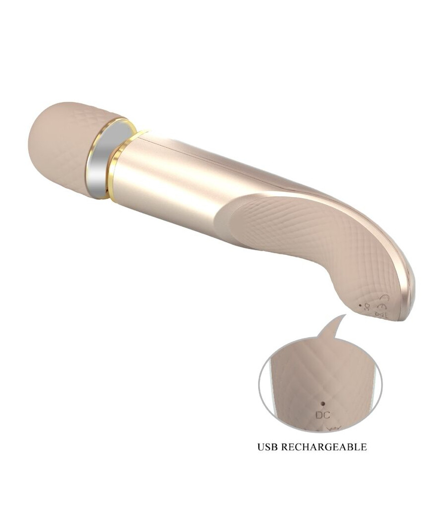 PRETTY LOVE - MASSAGER 7 VIBRATIONSMODI CHAMPAGNER