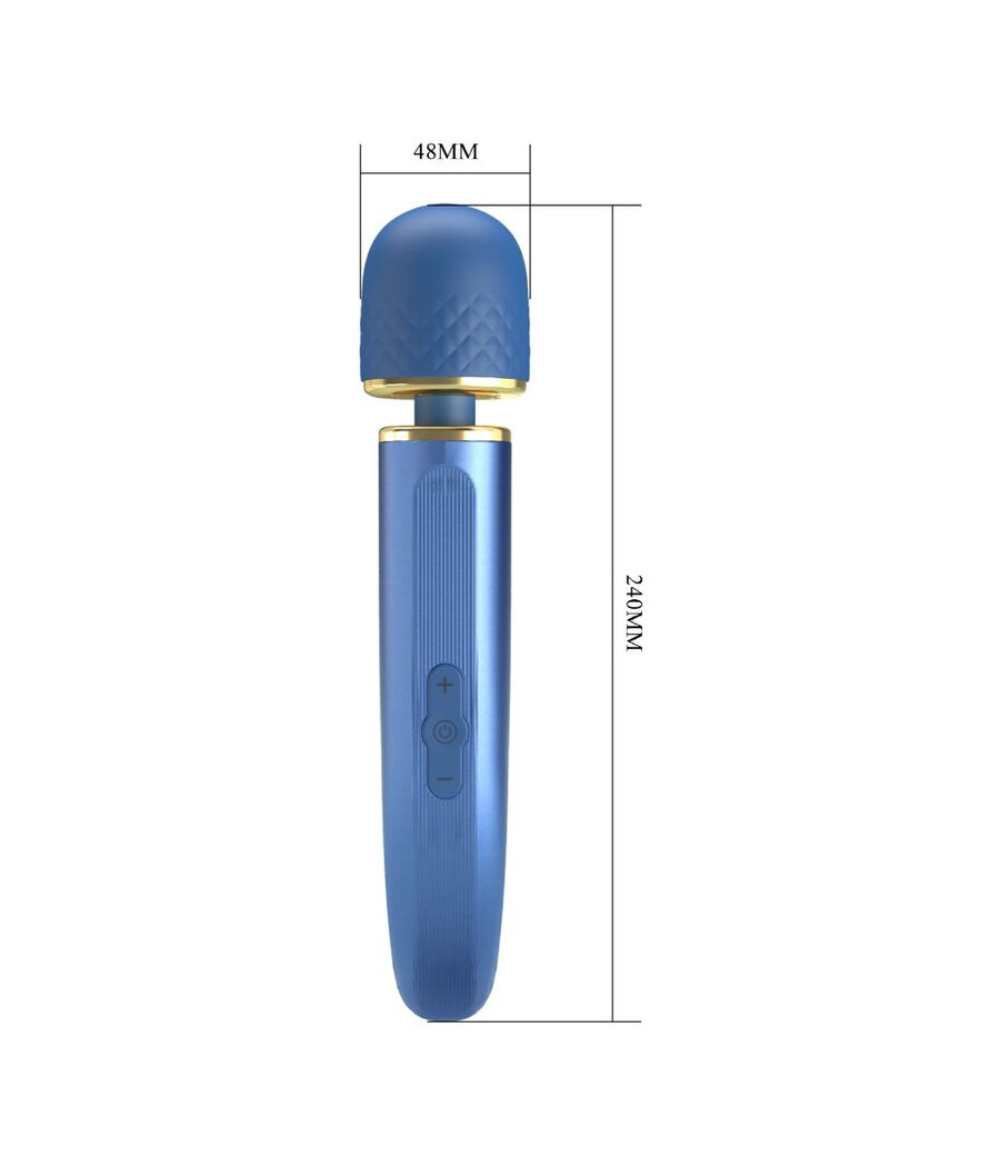 PRETTY LOVE - MASSAGER 7 VIBRATIONSMODI BLAU