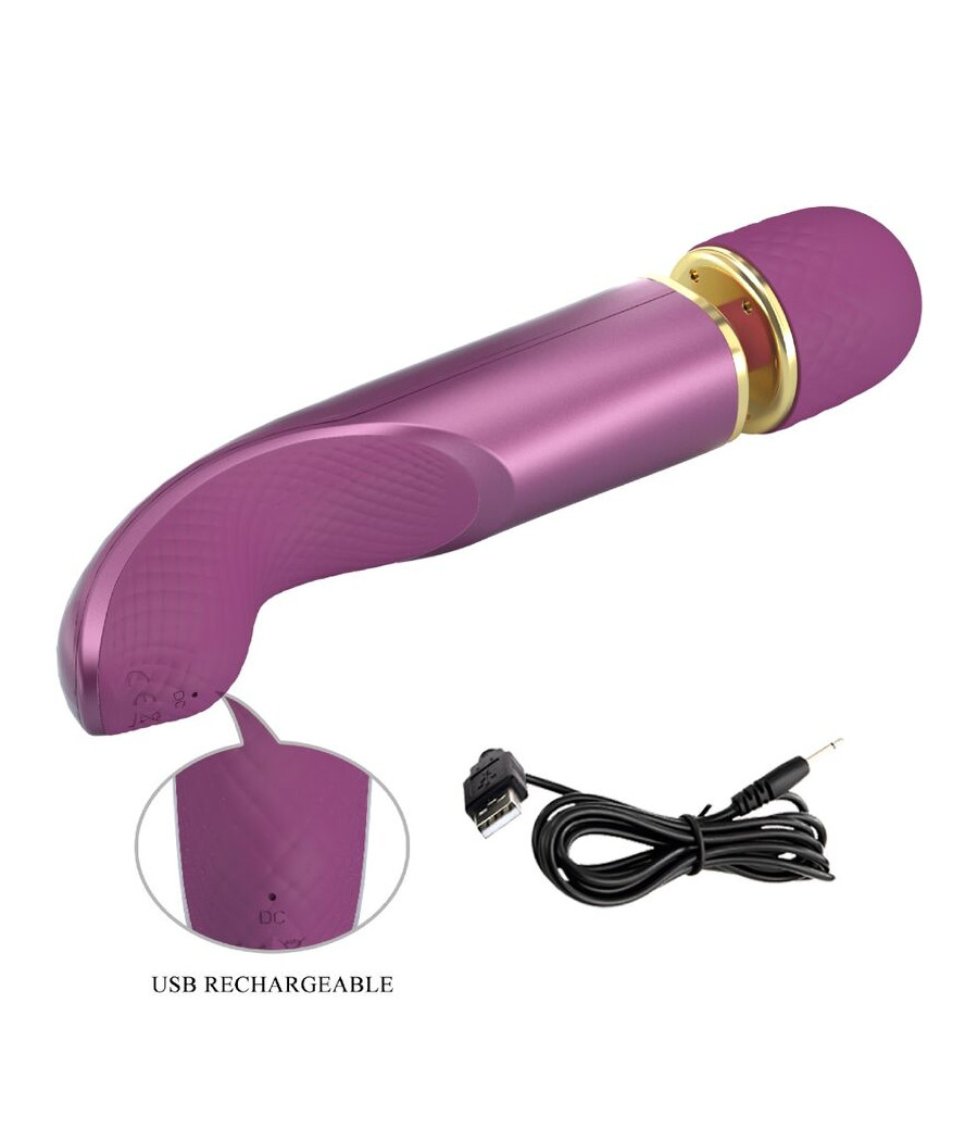 PRETTY LOVE - MASSAGER 7 MODOS DE VIBRAO ROXO