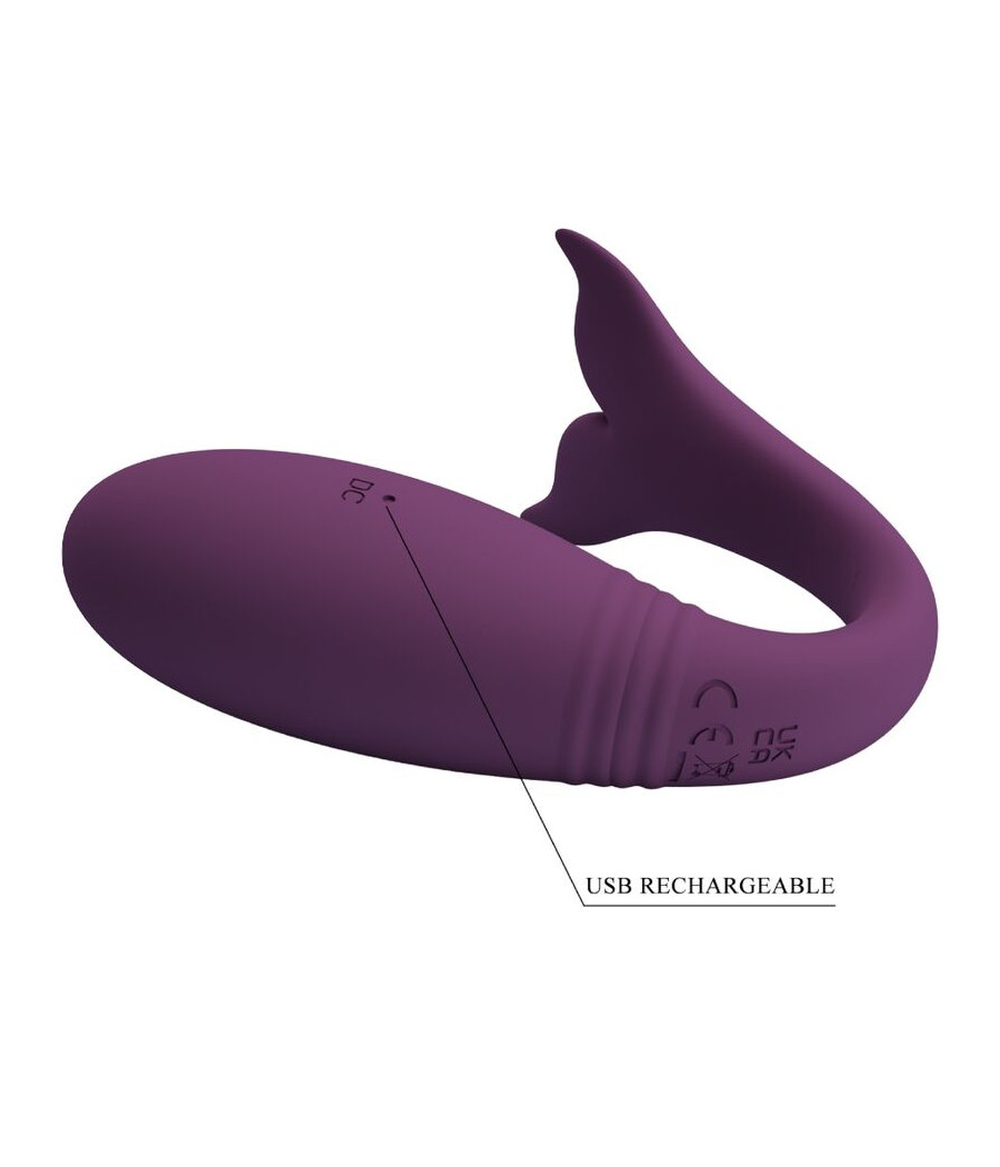 PRETTY LOVE - JAYLEEN VIBRADOR APP CONTROLE REMOTO ROXO