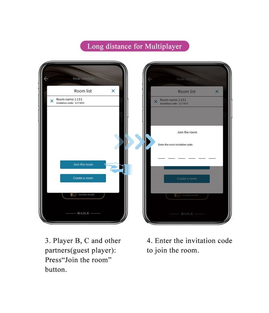 PRETTY LOVE - JAYLEEN VIBRATOR MIT APP-FERNBEDIENUNG LILA