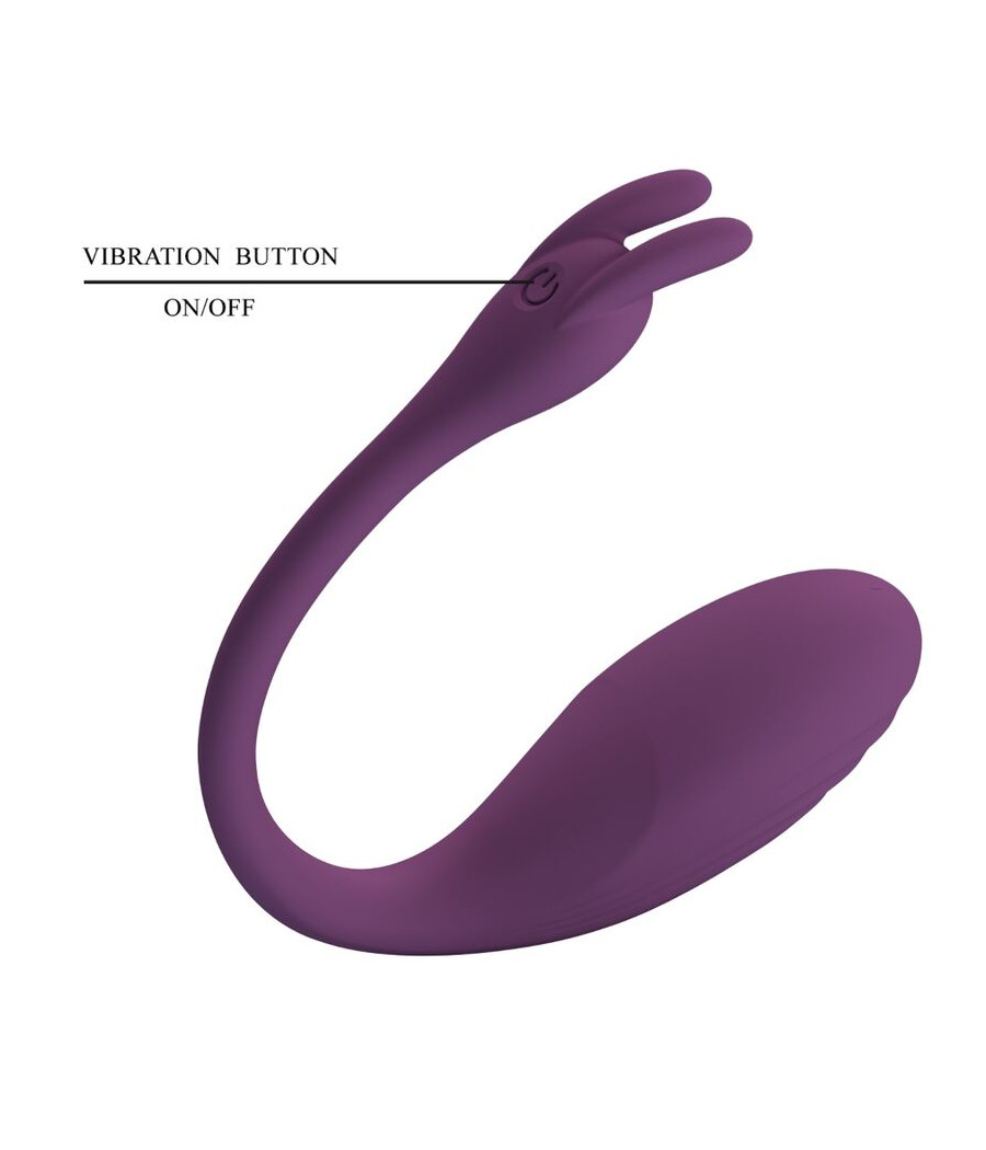 PRETTY LOVE - TÉLÉCOMMANDE CATALINA VIBRATOR APP VIOLET
