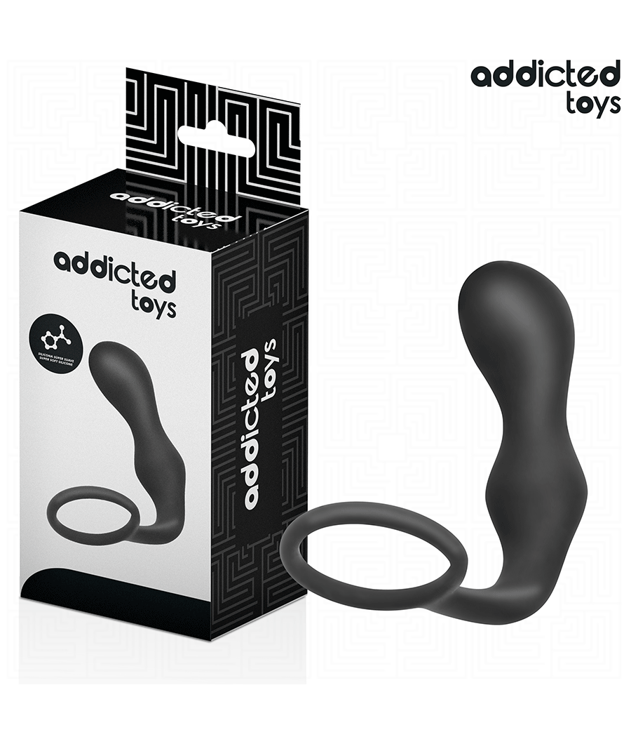 ADDICTED TOYS - PLUG ANAL COM ANEL MODELO 3