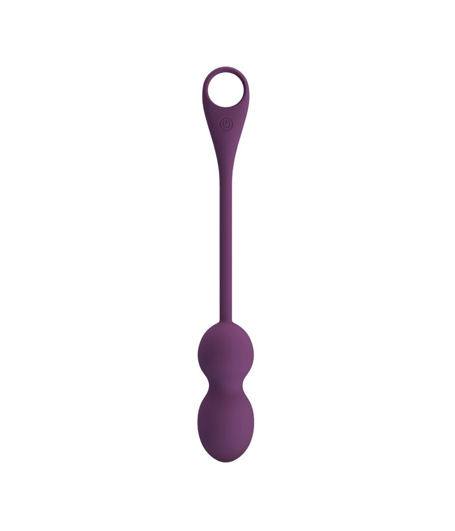PRETTY LOVE - ELVIRA KEGEL BALLS APP CONTROL REMOTO MORADO