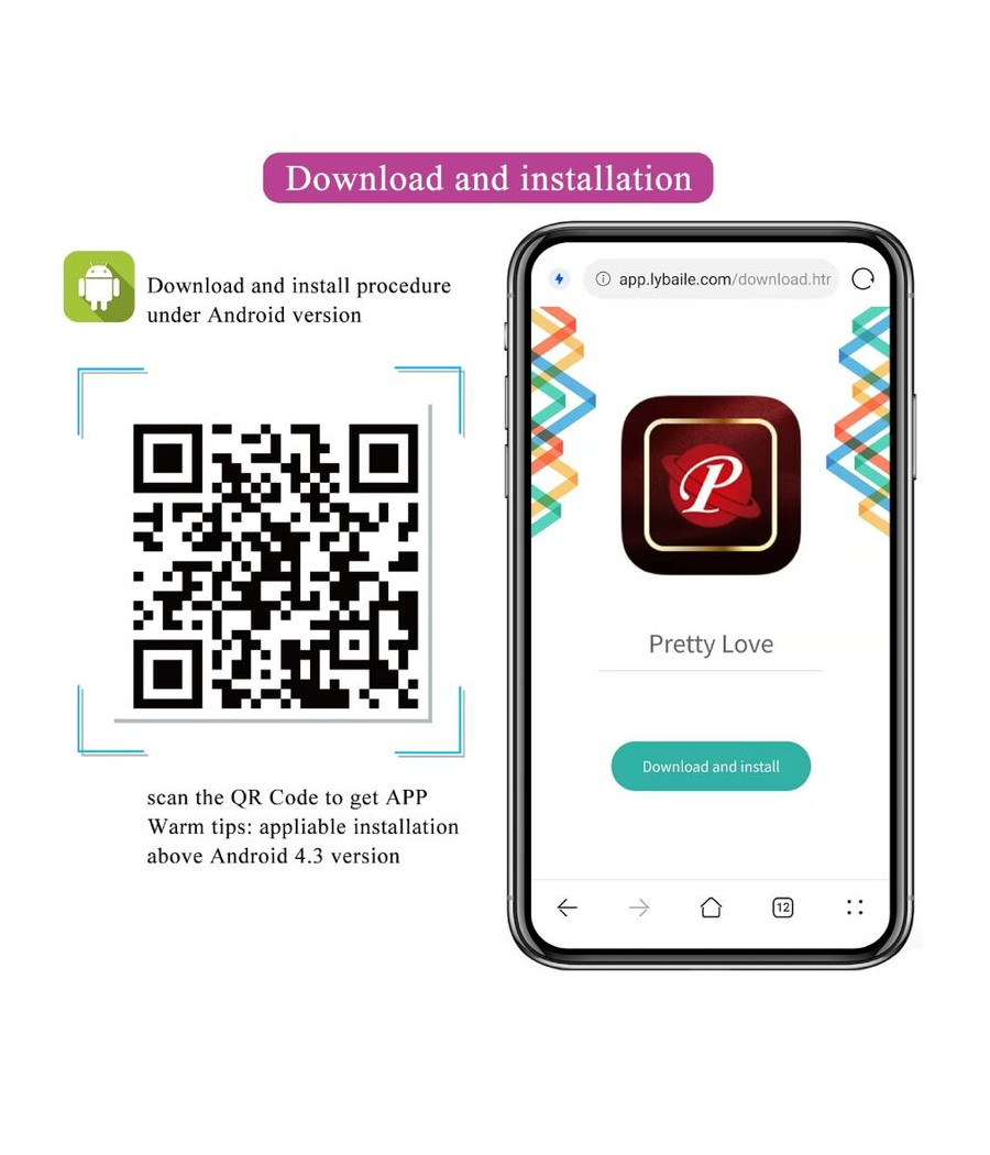 PRETTY LOVE - ELVIRA KEGEL BALLS APP CONTROLE REMOTO ROXO