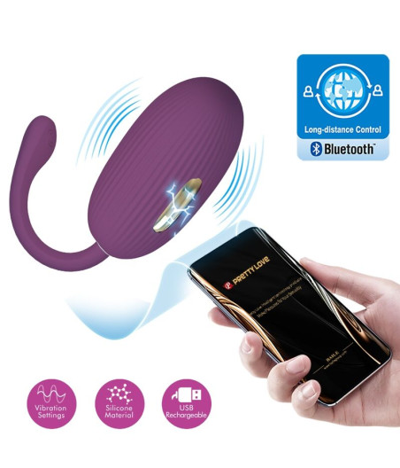 PRETTY LOVE - DOREEN PURPLE WIEDERAUFLADBARES VIBRATIONS-EI